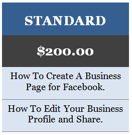 Standard Social Media Package