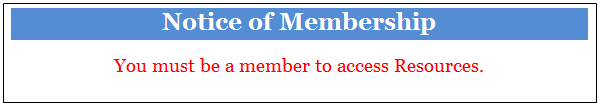 Notice of Premier Membership